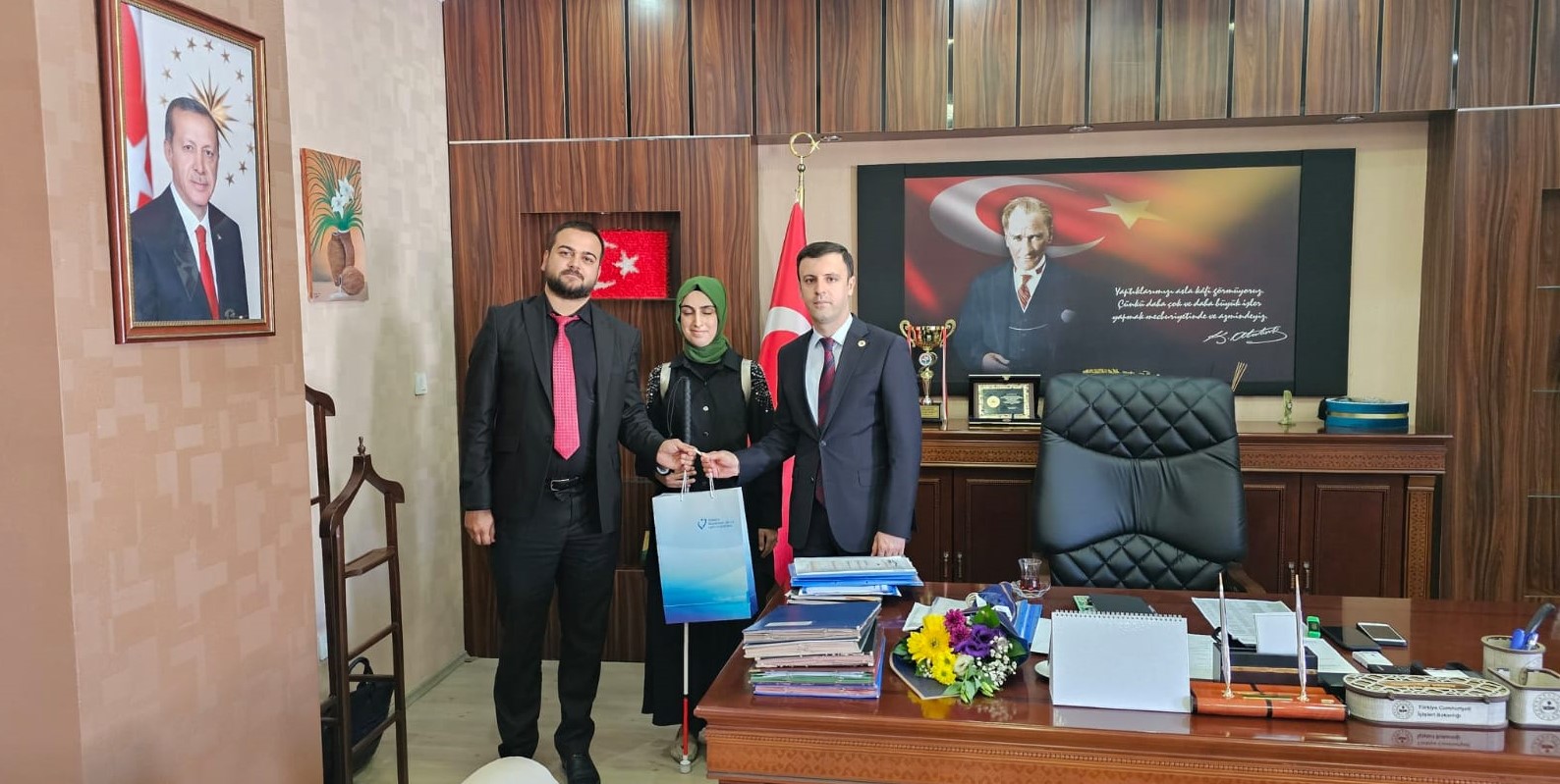 Kaman İlçe İnsan Hakları Kurulu Üyeleriyle Toplantı Gerçekleştirildi