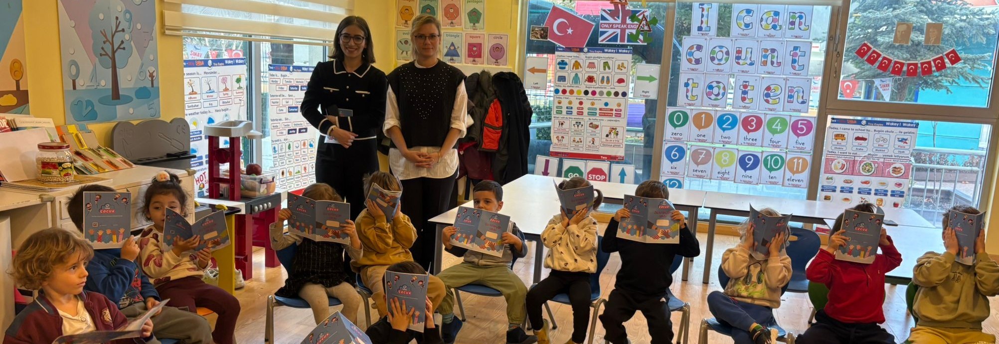 Türkiye İnsan Hakları ve Eşitlik Kurumundan Sınav Koleji Anaokulu Öğrencilerine Çocuk Hakları Eğitimi 