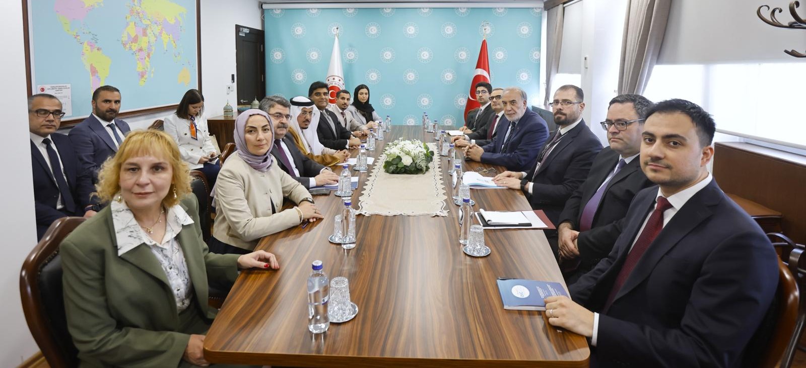 TİHEK ve İİT BDİHK Heyetlerinden Dışişleri Bakanlığına Ziyaret