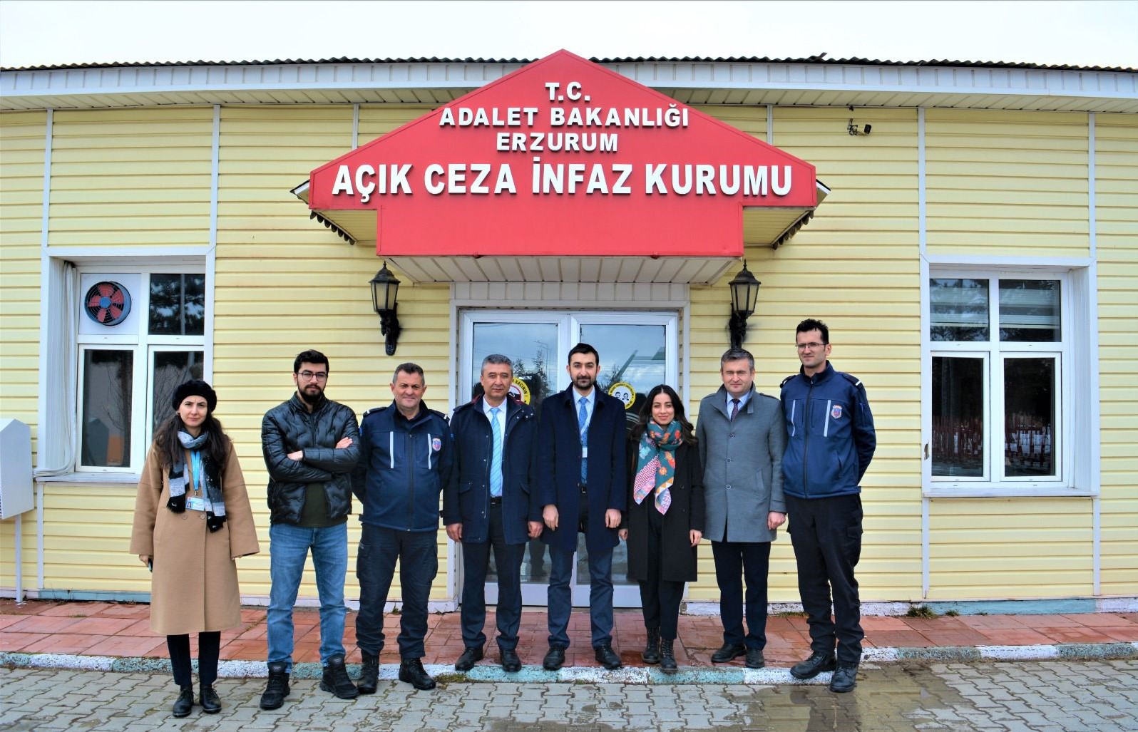 TİHEK Heyeti, Erzurum Açık Ceza İnfaz Kurumuna Habersiz Ziyaret Gerçekleştirdi 