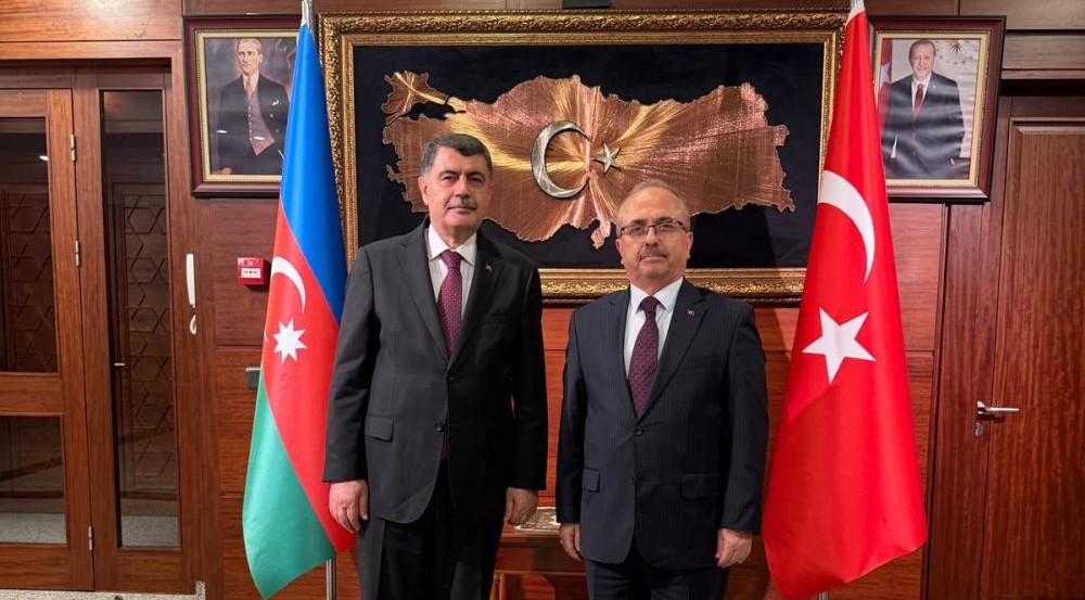 HREIT President Vasip Şahin Came Together with Ambassador of the Republic of Türkiye to the Republic of Azerbaijan Prof. Dr. Birol Akgün