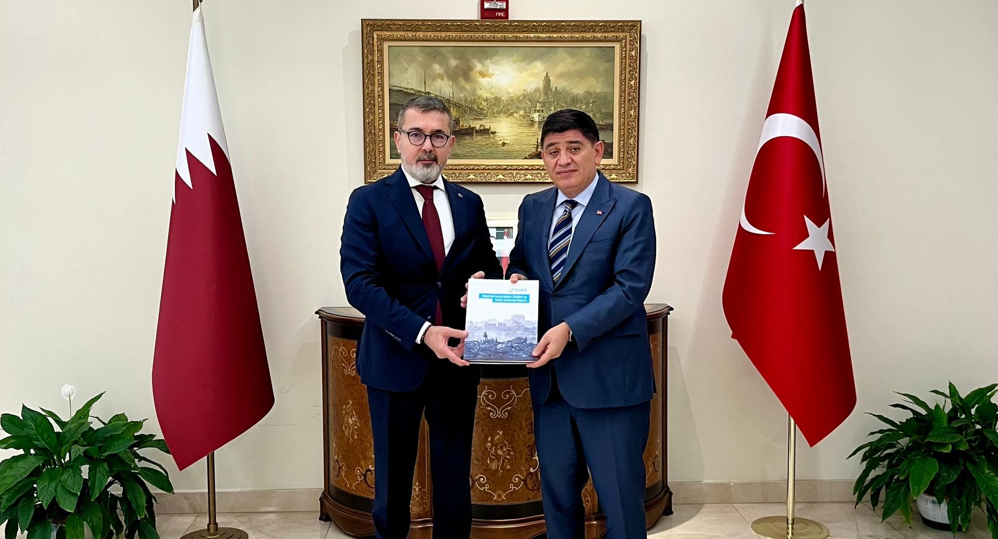 Başkanımız Prof. Dr. Muharrem Kılıç Büyükelçi Dr. M. Mustafa Göksu ile Görüşme Gerçekleştirdi