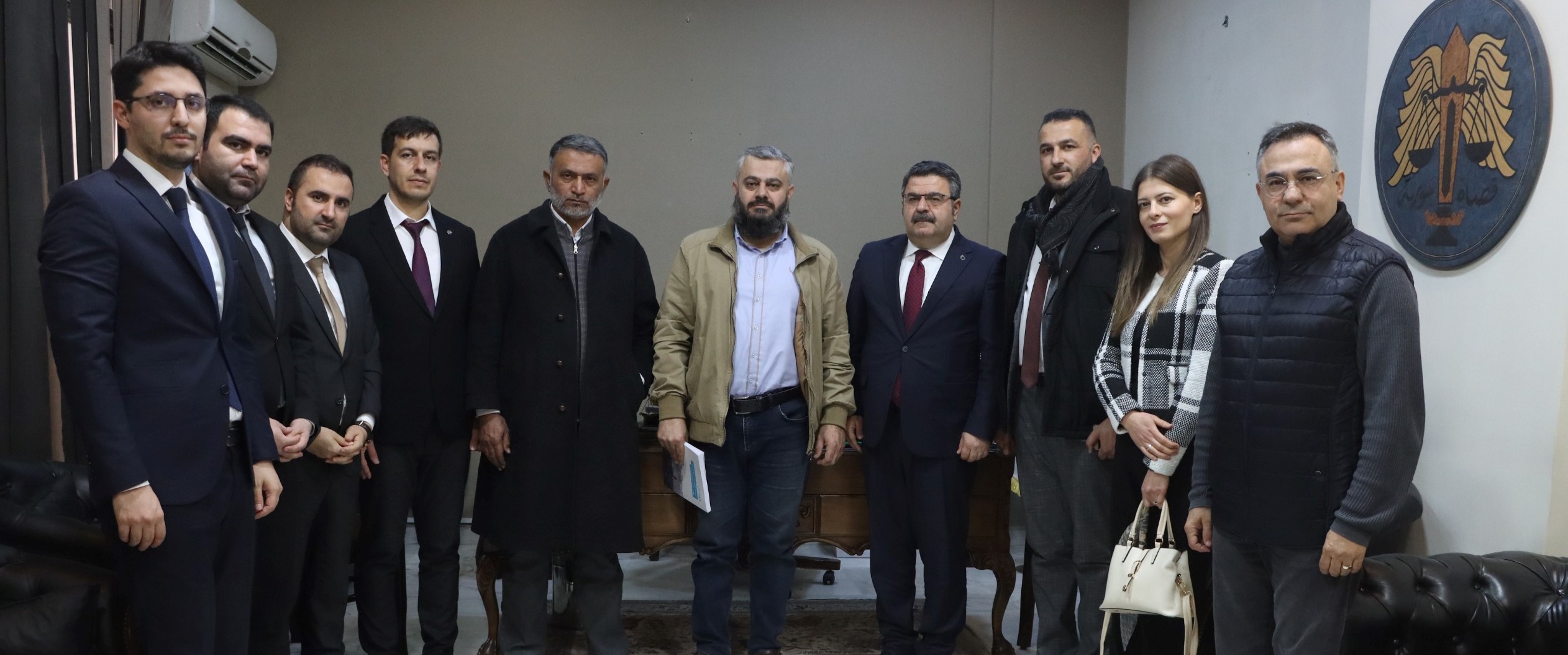 TİHEK Heyetinden Suriye'de Beşşar Esed Rejimi Tarafından Gerçekleştirilen İnsan Hakları İhlallerine Yönelik Raporlama Çalışmaları Kapsamında Halep Başsavcısına Ziyaret