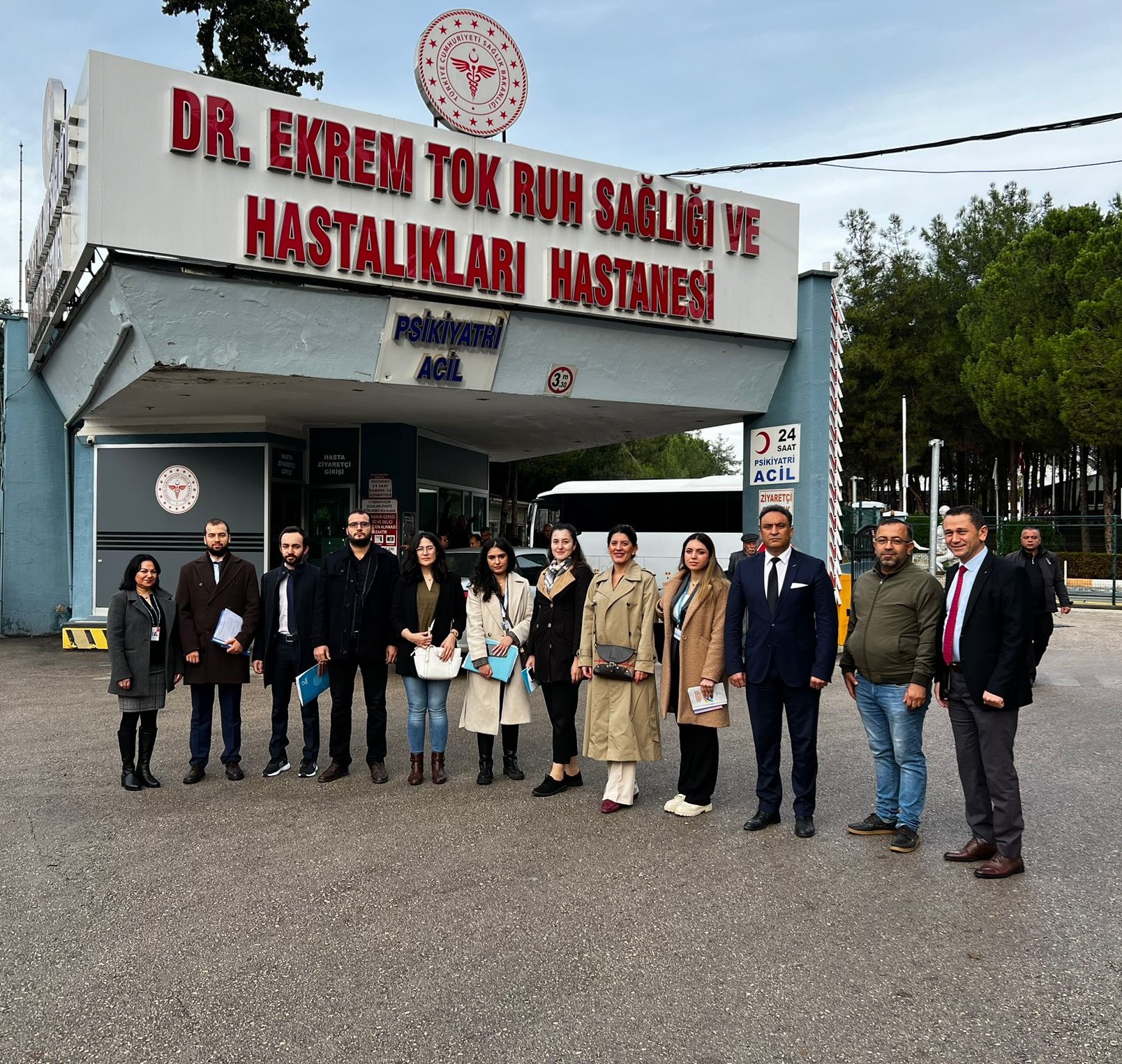 The HREIT Delegation Conducted Unannounced Visits to Adana Dr. Ekrem Tok Mental Diseases Training and Research Hospital