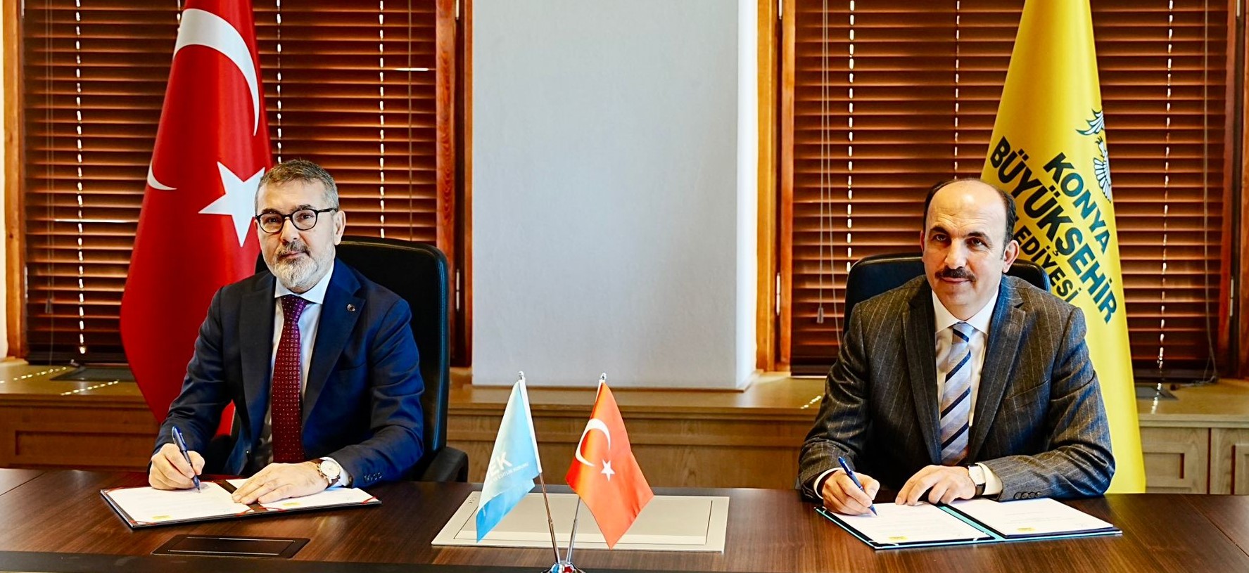 Kurumumuz ile Konya Büyükşehir Belediyesi Arasında İş Birliği Protokolü İmzalandı
