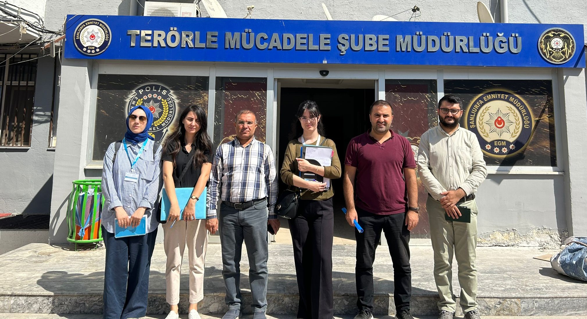 HREIT Delegation Made an Unannounced Visit to the Custodial Prisons of Şanlıurfa Provincial Directoratr of Security