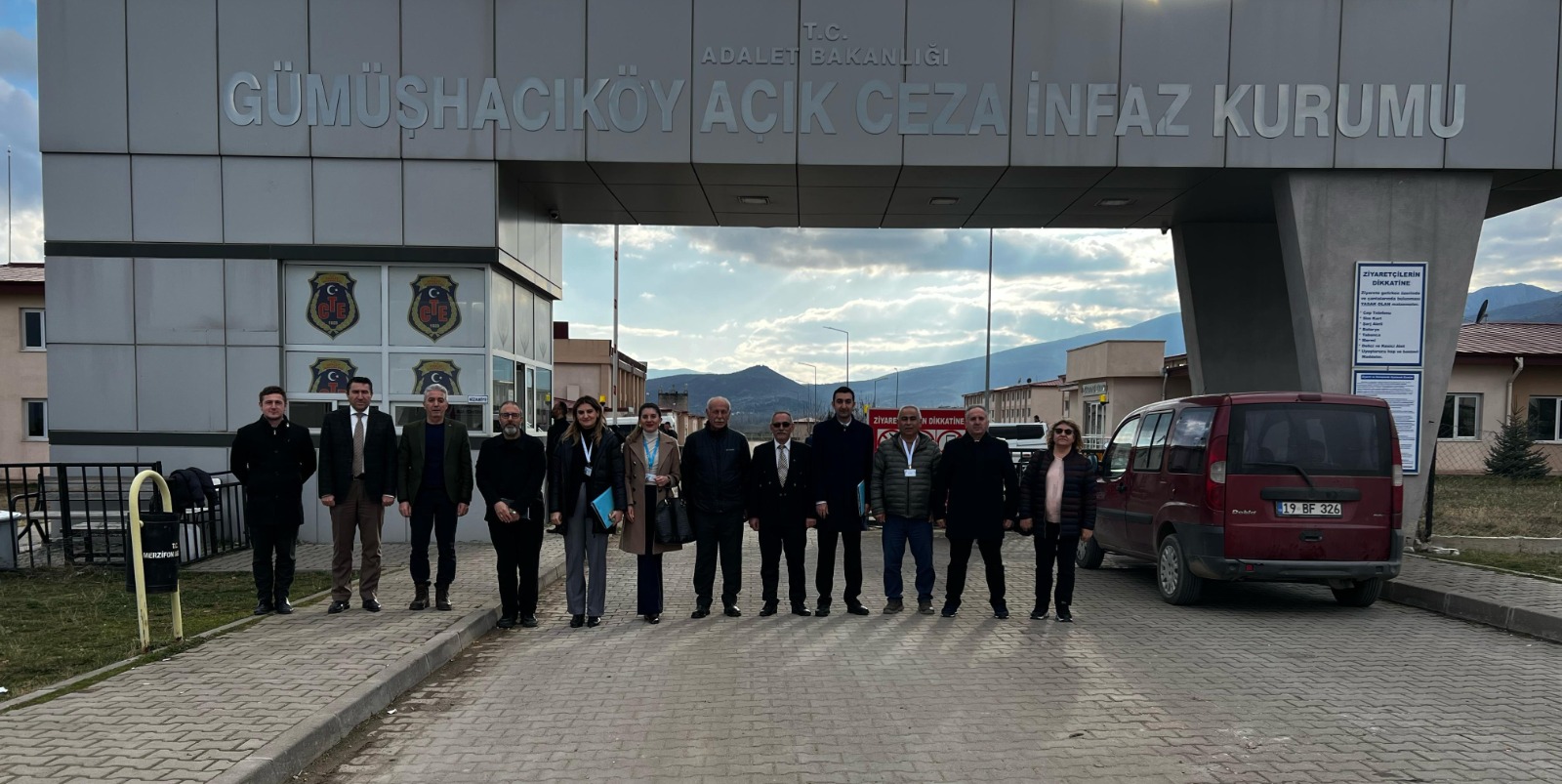 TİHEK Heyeti, Gümüşhacıköy Açık Ceza İnfaz Kurumuna  Habersiz Bir Ziyaret Gerçekleştirdi