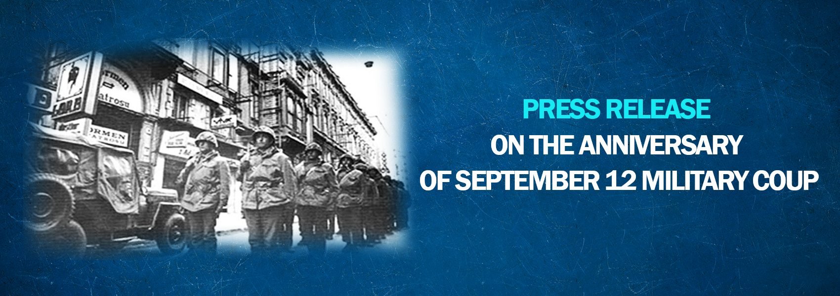 Press Release on the Anniversary of September 12 Military Coup