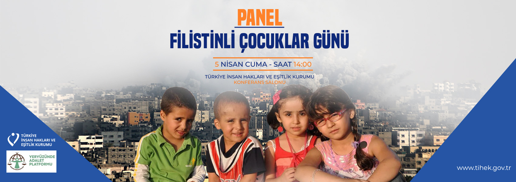 Kurumumuz Tarafından “Filistinli Çocuklar Günü Paneli” Düzenlenecektir