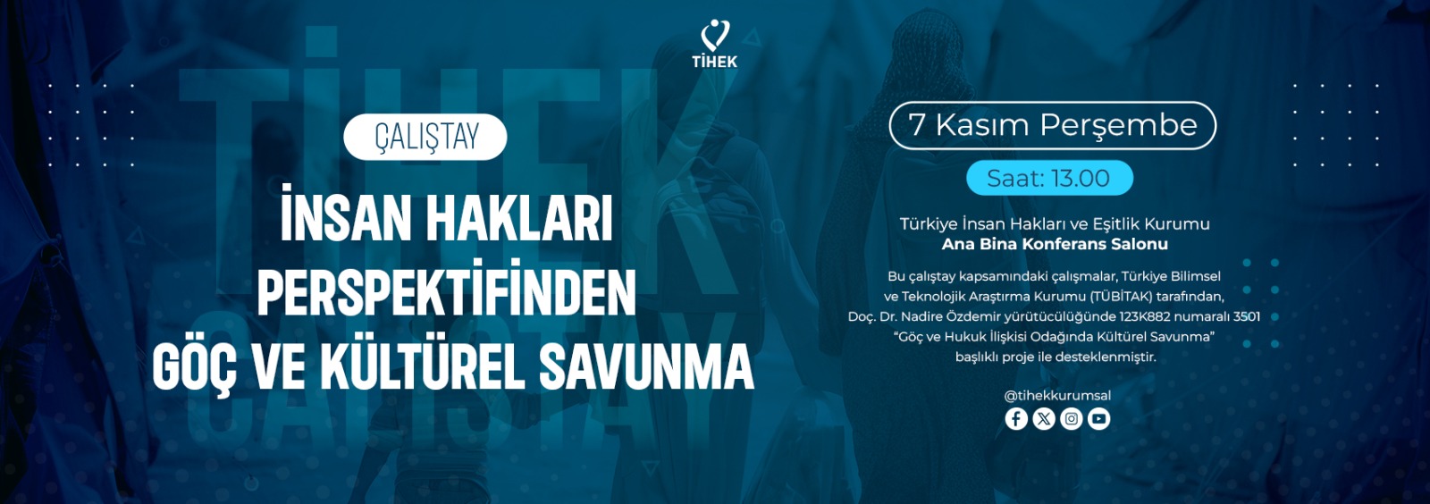 İnsan Hakları Perspektifinden Göç ve Kültürel Savunma Çalıştayı Düzenleniyor