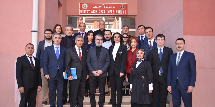 Midyat M Tipi Açık Ceza İnfaz Kurumuna Ziyaret