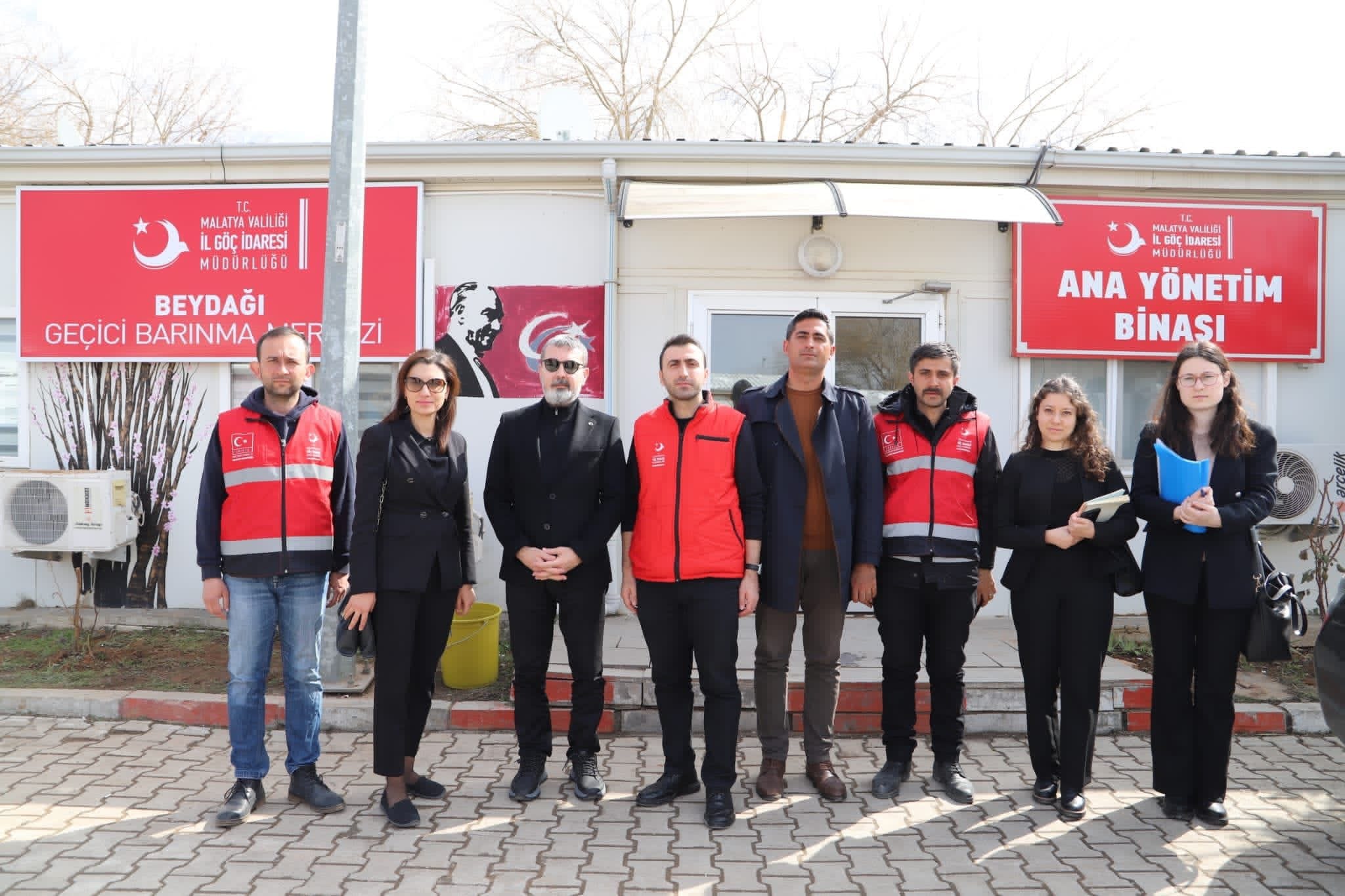 TİHEK’ten Deprem Bölgelerinde İzleme ve İnsani Yardım Ziyaretleri Kapsamında Malatya Ziyareti