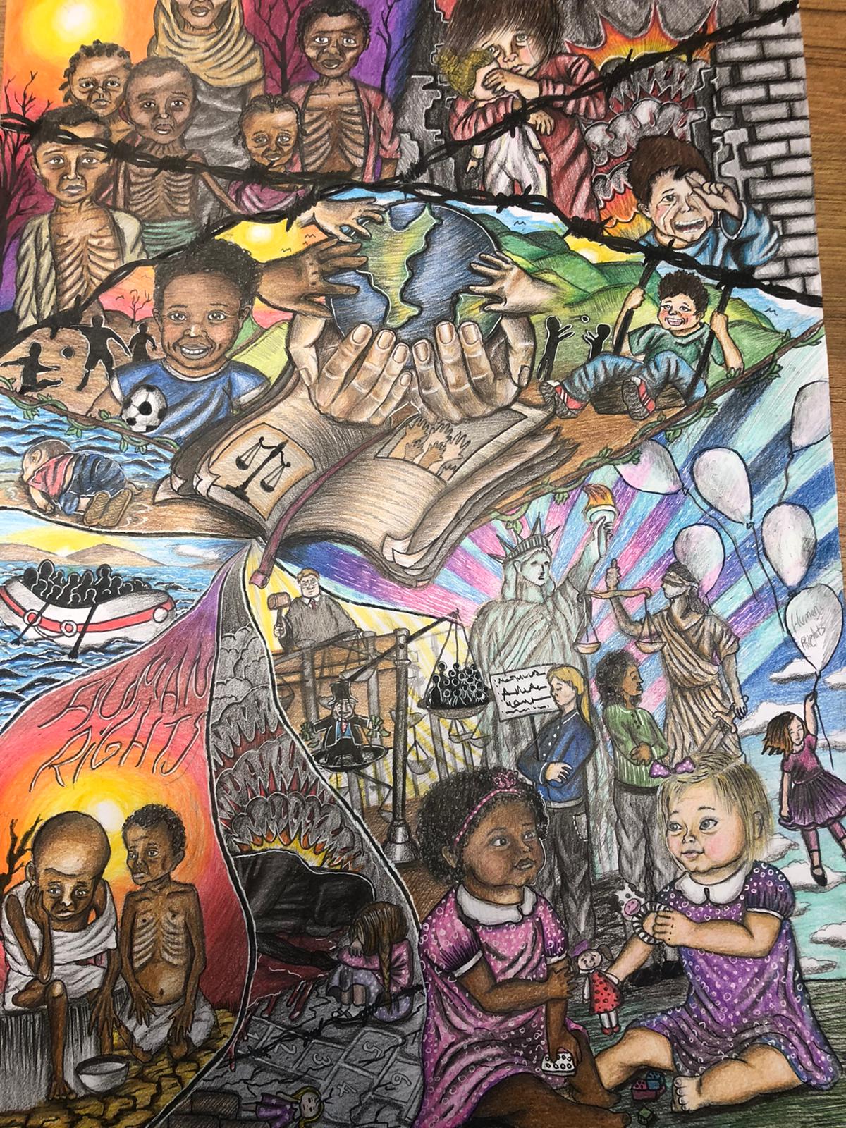 Human Rights Paint TİHEK - Human Rights Themed Painting Contest Results Announced