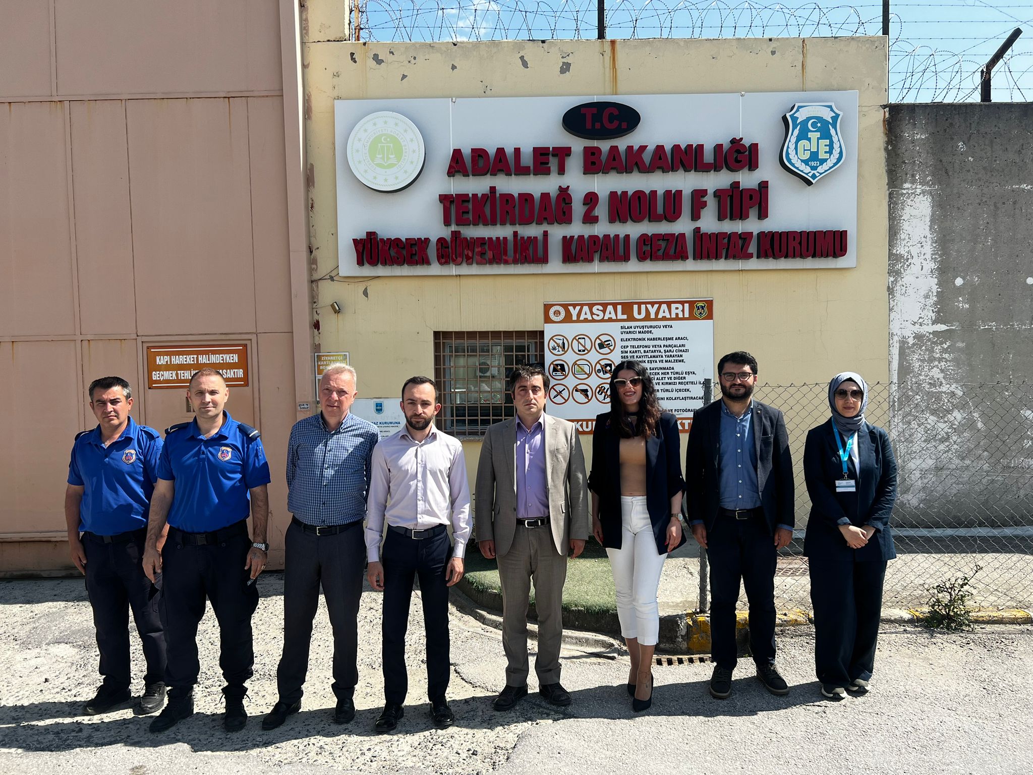 Tekirdağ 2 No.lu F Tipi Kapalı Ceza İnfaz Kurumuna Habersiz Ziyaret