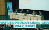 Aksaray İl İnsan Hakları İstişare Toplantısı Sonuç Bildirisi 