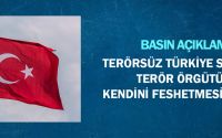Terörsüz Türkiye Sürecinde Terör Örgütünün Kendini Feshetmesi Hakkında Basın Açıklaması