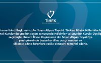 Kurum İkinci Başkanımız Av. Sayın Alişan Tiryaki Hâkimler ve Savcılar Kurulu Üyeliğine Seçildi