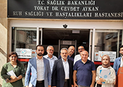Tokat Dr. Cevdet Aykan Ruh Sağlığı ve Hastalıkları Hastanesine Habersiz Ziyaret