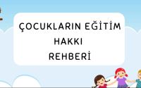 Çocukların Eğitim Hakkı Rehberi Yayımlandı