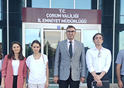 Çorum İl Emniyet Müdürlüğüne Habersiz Ziyaret