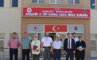 TİHEK Heyetinden Kırşehir S Tipi Kapalı Ceza İnfaz Kurumuna Habersiz Ziyaret