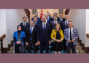 Kurul Üyelerimiz, Adalet Bakanımız Sayın Abdulhamit Gül'ü Ziyaret Etti