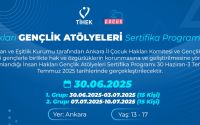 İnsan Hakları Gençlik Atölyeleri Sertifika Programı Başlıyor