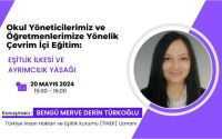 Eşitlik İlkesi ve Ayrımcılık Yasağı Konulu Hizmet İçi Uzaktan Eğitim Verildi