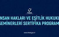 İnsan Hakları ve Eşitlik Hukuku Seminerleri Sertifika Programı