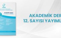 Akademik Dergi 12. Sayısı Yayımlandı