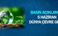 5 Haziran Dünya Çevre Günü Basın Açıklaması