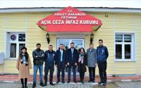 TİHEK Heyeti, Erzurum Açık Ceza İnfaz Kurumuna Habersiz Ziyaret Gerçekleştirdi 