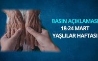 Yaşlılar Haftasına İlişkin Basın Açıklaması