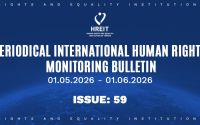 Periodical International Human Rights Monitoring Bulletin (01.05.2026 - 01.06.2026)