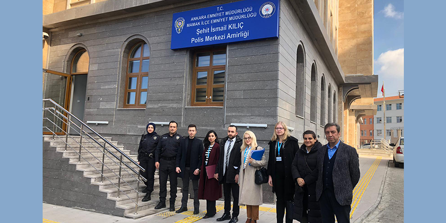 Mamak İlçe Emniyet Müdürlüğü Şehit İsmail Kılıç Polis Merkezi Amirliğine Habersiz Ziyaret