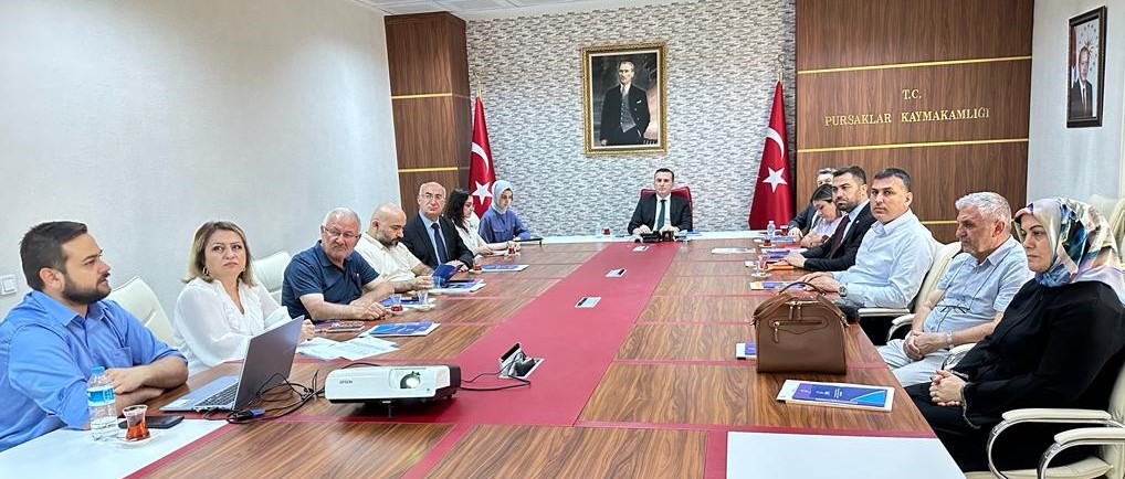Pursaklar İlçe İnsan Hakları Kurulu İle Toplantı Yapıldı